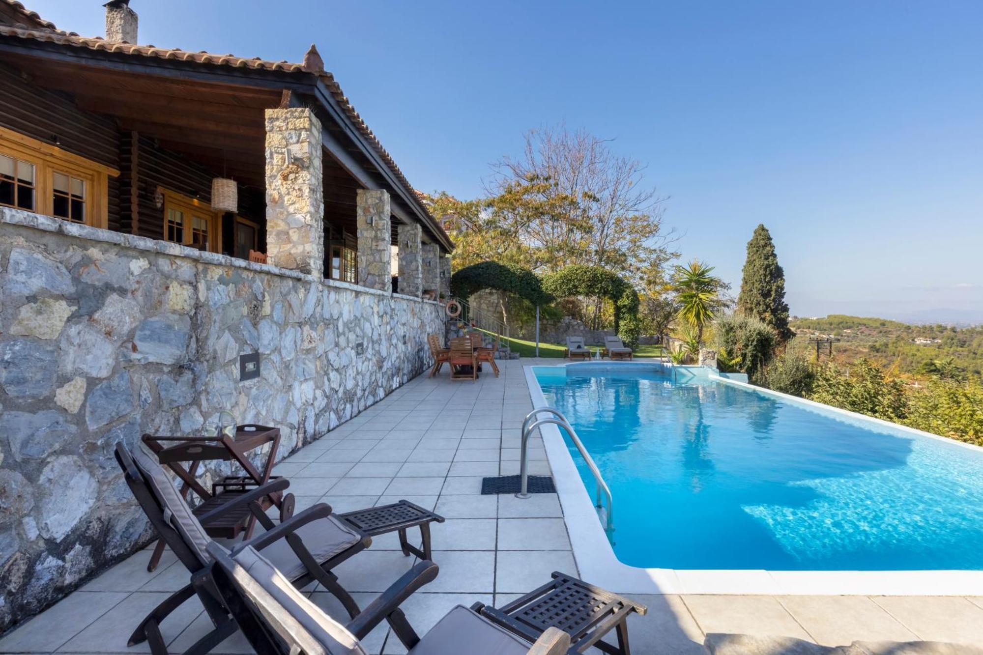 Villa Marrone Splendid Seaview Markopoulon Oropou Zewnętrze zdjęcie
