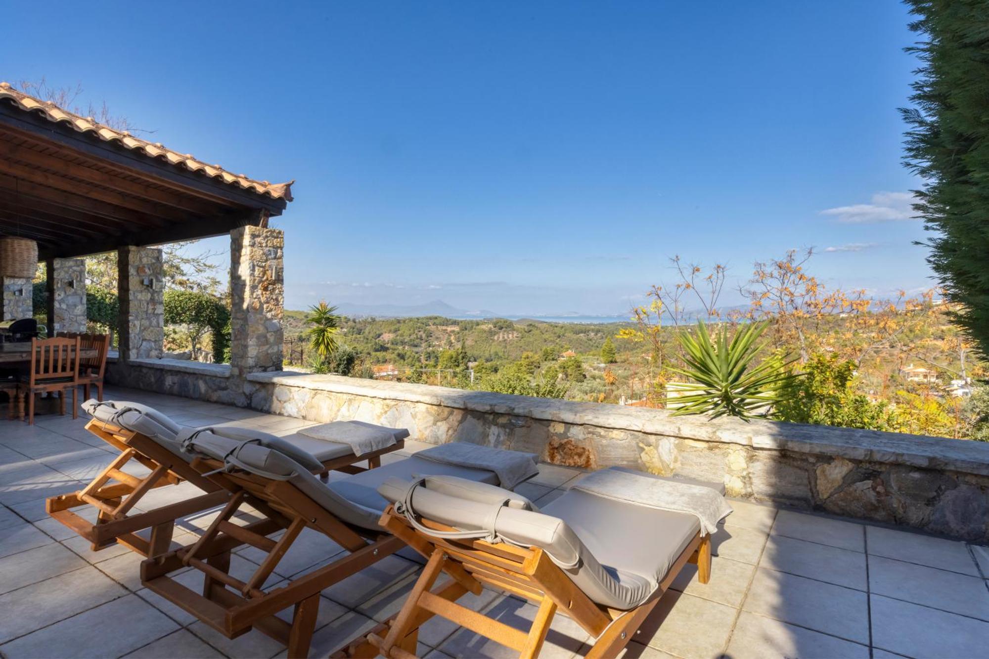 Villa Marrone Splendid Seaview Markopoulon Oropou Zewnętrze zdjęcie